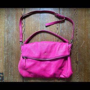 Kate Spade large Minka satchel in Bubblegum pink